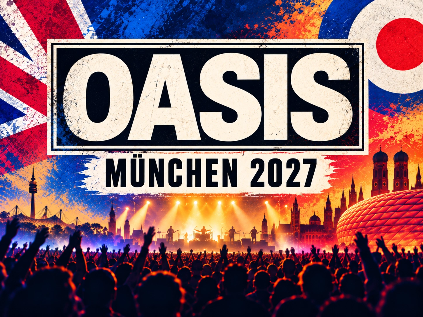 Oasis arriva a Monaco nel 2027: l'Allianz Arena è al centro dell'attenzione