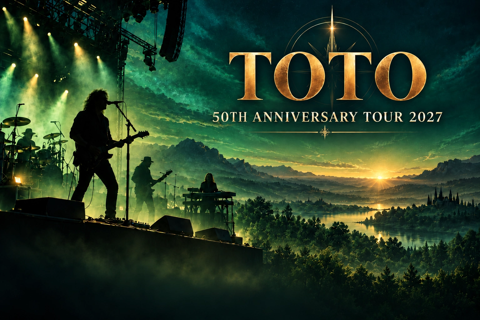 Toto 50th Anniversary Tour 2027: sette concerti all'aperto in Germania e grande tour europeo annunciati